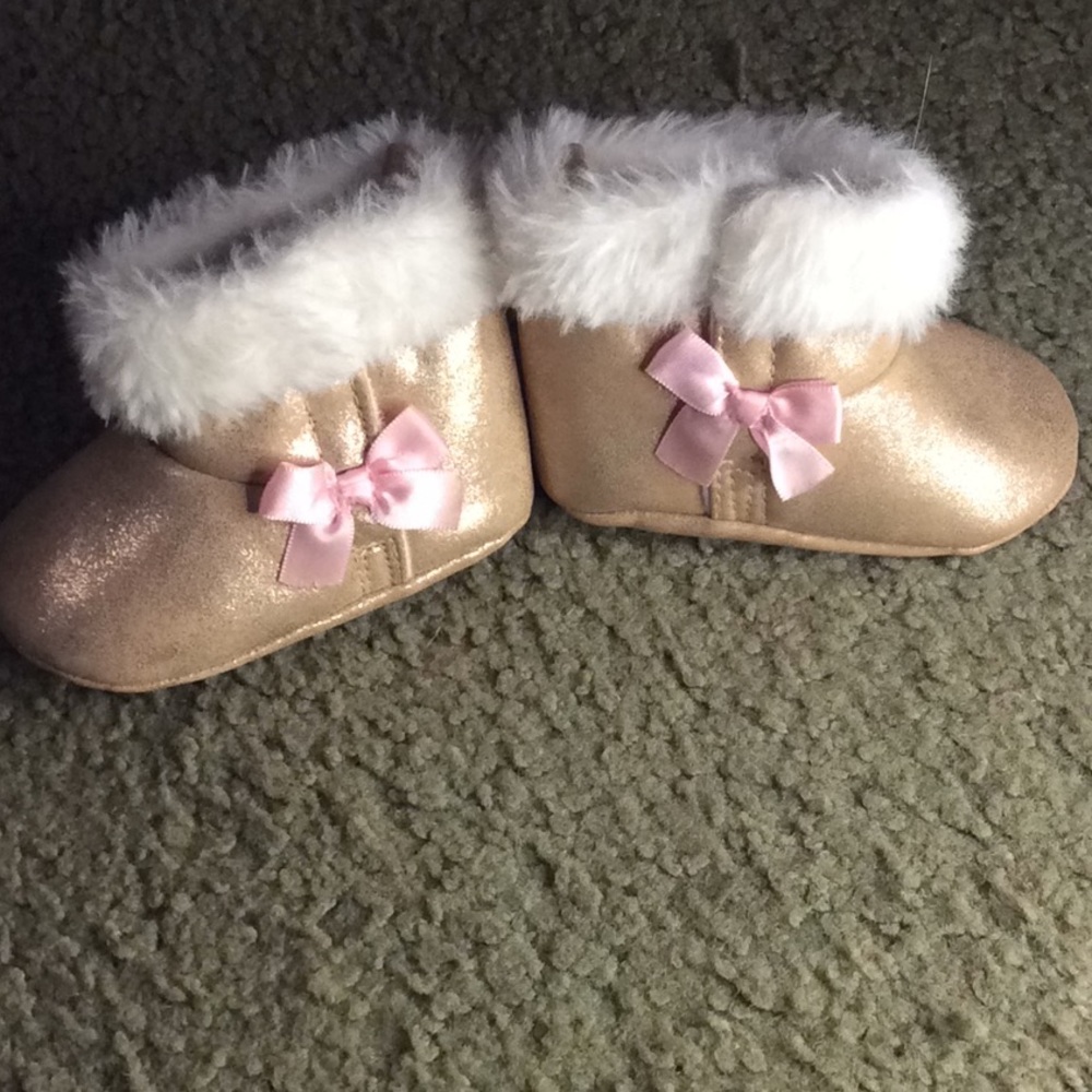 Child of mine 3-6 mos baby girl boots